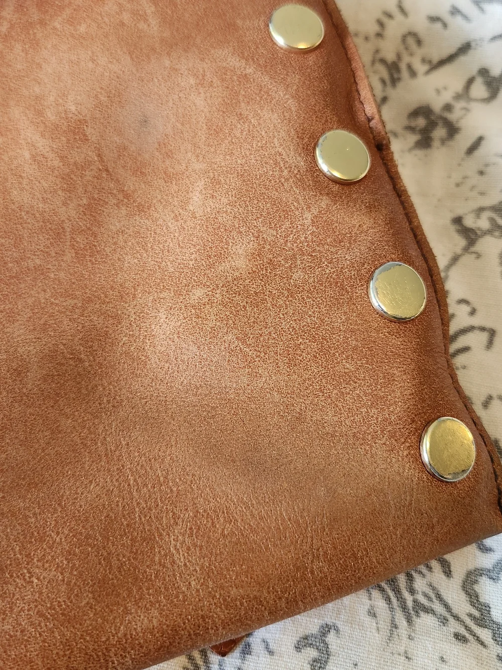 Hammitt Large Montana With Fringe In Saddle Leather - Picture 7 of 12